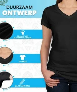 Anti Zweet Shirt - V-Hals – Krexs - Ingenaaide Okselpads – Anti Transpirant – Ondershirt - Zwart - Dames 13 Anti Zweet Shirt - V-Hals – Krexs - Ingenaaide Okselpads – Anti Transpirant – Ondershirt - Zwart - Dames -lingerie-dames-badmode Winkel 550x550 147