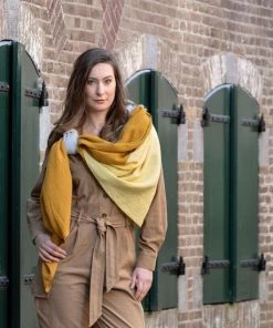 Knit Factory Fay Pareo - XL Sjaal - Stranddoek - Terra/Roest - 100% Biologisch Katoen -lingerie-dames-badmode Winkel 550x550 206