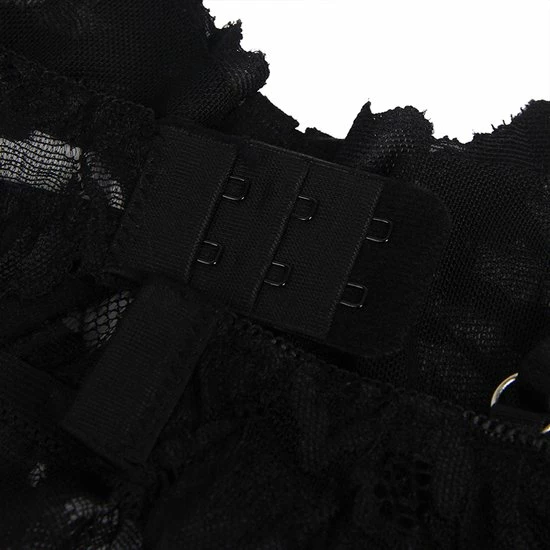 Merkloos Beha Set Met Bij Passende String - Kant Met Bloemen - Maat 48/50 6 Merkloos Beha Set Met Bij Passende String - Kant Met Bloemen - Maat 48/50 - Afbeelding 6