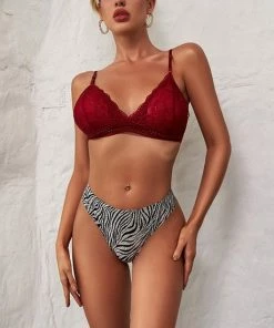 Merkloos Dierenprint Naadloos Dames Ondergoed - 3 Stuks/verpakking - Gratis Vervoer - Spoorloze Hipsters - Nadloos Lingerie - Slips - Brazilian Naadloos - Maat Xs/S -lingerie-dames-badmode Winkel 550x550 29