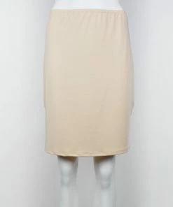 Merkloos J&C Dames Onderrok Kort Beige L