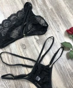 Merkloos Kanten Lingerieset - 2 Stuks Geborduurde Ondergoedset - Dameslingerie - Maat L 11 Merkloos Kanten Lingerieset - 2 Stuks Geborduurde Ondergoedset - Dameslingerie - Maat L -lingerie-dames-badmode Winkel 550x550 75