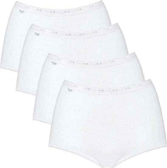 Sloggi Basic Maxi 4-Pack Dames Slip (3+1 Gratis) - 58 - Wit 7 Sloggi Basic Maxi 4-Pack Dames Slip (3+1 Gratis) - 58 - Wit - Afbeelding 7