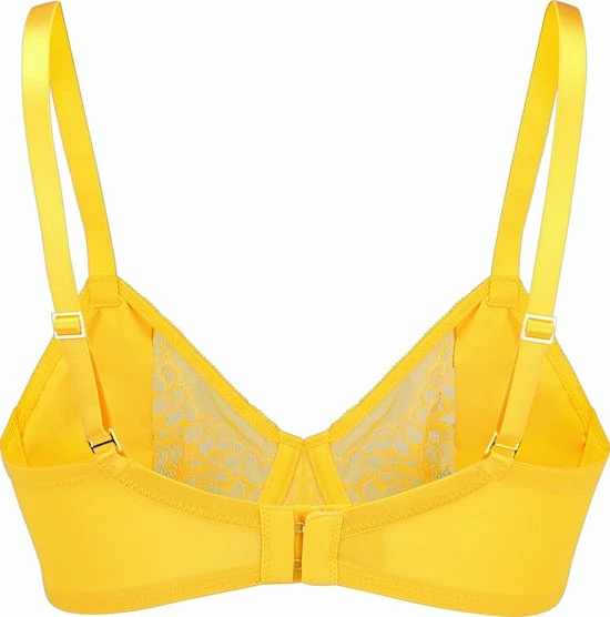 SAPPH - Diana Voorgevormde T-Shirt BH - Maat 75B - Geel - Met Beugel - Dames 2 SAPPH - Diana Voorgevormde T-Shirt BH - Maat 75B - Geel - Met Beugel - Dames - Afbeelding 2