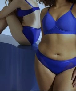 Naturana T-shirt BH Maat 85A Indogo Blauw -lingerie-dames-badmode Winkel 550x561 1