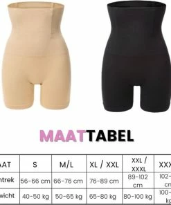 Myshapez Elegance - Waist Shaper - Corrigerend Ondergoed Dames - Waist Trainer - Body Shaper - Beige - XL/XXL -lingerie-dames-badmode Winkel 550x561