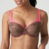 PrimaDonna Twist Cafe Plume Voorgevormde Balconette Bh 0242172 Cheetah - Maat 75D