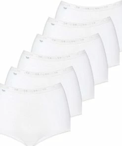 Sloggi Dames Maxi Slip 6 Pack Basic +