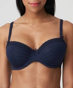 PrimaDonna Twist Basel Voorgevormde Balconette Bh 0242062 Majestic Blue - Maat 70G