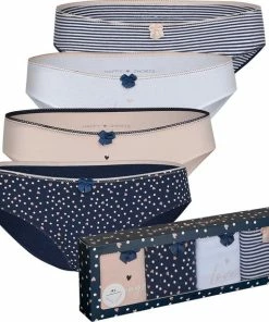 Happy Shorts Dames Slips Hartjes Print Valentijn 4-Pack D688 - Maat 38