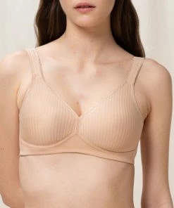 Triumph Modern Soft + Cotton N Beha - Beige - Maat B80