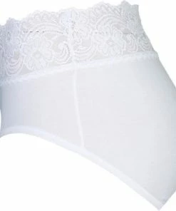 Sloggi Romance Dames Midi Slip Met Kant - Wit - Maat 42 -lingerie-dames-badmode Winkel 550x572 1