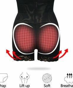 Sara Shop Shapewear Dames - Butt Lifter - Slipje Met Vulling - Tummy Control - Corrigerend Ondergoed Dames Buttlifter - Volle Billen - Zwart- Maat 3 XL -XXXL - Topkwaliteit -lingerie-dames-badmode Winkel 550x580 8