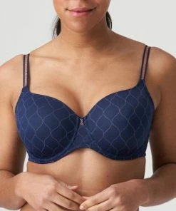 PrimaDonna Twist Chryso Voorgevormde Beugel Bh 0241960 Saffier Blue - Maat 95E