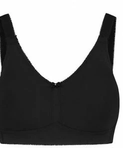 Linorie Prothese BH Comfort Zonder Beugel Borstprothese Beha - Zwart - 85B