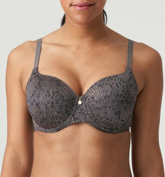 PrimaDonna Twist Villemin Voorgevormde Beugel Bh 0242130 Kitten Grey - Maat 80F 1 PrimaDonna Twist Villemin Voorgevormde Beugel Bh 0242130 Kitten Grey - Maat 80F