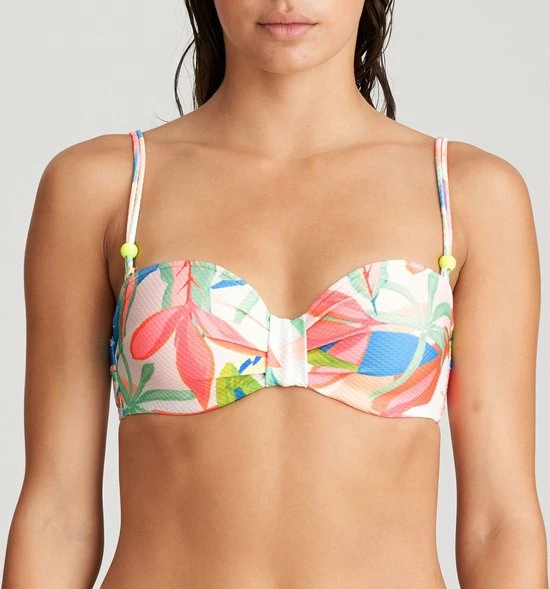 Marie Jo Swim Tarifa Bikini Top 1004918 Tropical Blossom - Maat 70D 3 Marie Jo Swim Tarifa Bikini Top 1004918 Tropical Blossom - Maat 70D - Afbeelding 3