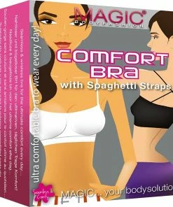 MAGIC Bodyfashion Comfort Bra With Spaghetti Straps Zwart Vrouwen - Maat L -lingerie-dames-badmode Winkel 550x592