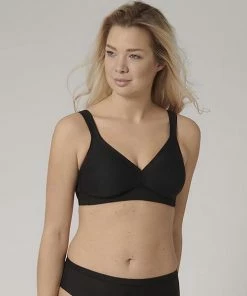 Triumph Modern Soft + Cotton N Beha - Zwart - Maat D85 -lingerie-dames-badmode Winkel 550x597 4