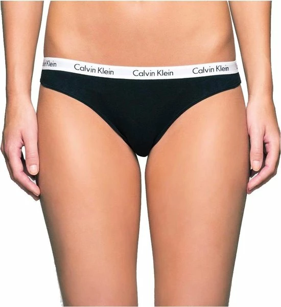 Calvin Klein Dames Slips (3-pack) - Zwart, Wit, Grijs - Maat M 12 Calvin Klein Dames Slips (3-pack) - Zwart, Wit, Grijs - Maat M - Afbeelding 12