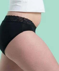 Cheeky Wipes Menstruatie Ondergoed - Feeling Pretty - Slip - Maat 46-48 - Zwart 5 Cheeky Wipes Menstruatie Ondergoed - Feeling Pretty - Slip - Maat 46-48 - Zwart -lingerie-dames-badmode Winkel 550x600 8
