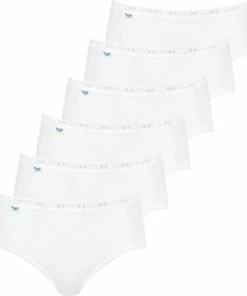 Sloggi Dames Midi Slip 6 Pack Basic+