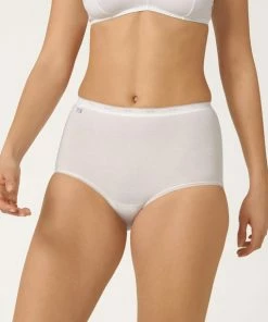 Sloggi Basic Maxi Dames Slip - Ivoor - Maat 52 -lingerie-dames-badmode Winkel 550x611 1