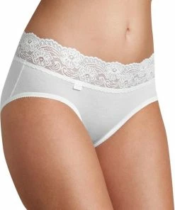 Sloggi Romance Dames Midi Slip Met Kant - Wit - Maat 42 -lingerie-dames-badmode Winkel 550x611 43