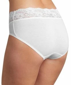 Sloggi Romance Dames Midi Slip Met Kant - Wit - Maat 42 -lingerie-dames-badmode Winkel 550x611 44