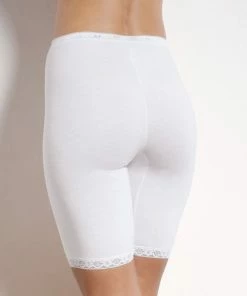 Sloggi Basic+ Dames Short Lange Pijp - Wit - Maat 48 -lingerie-dames-badmode Winkel 550x611 64