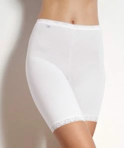 Sloggi Basic+ Dames Short Lange Pijp - Wit - Maat 48 -lingerie-dames-badmode Winkel 550x611 65