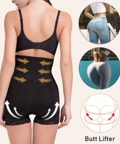 Sara Shop Shapewear Dames - Butt Lifter - Slipje Met Vulling - Tummy Control - Corrigerend Ondergoed Dames Buttlifter - Volle Billen - Zwart- Maat 3 XL -XXXL - Topkwaliteit -lingerie-dames-badmode Winkel 550x612 5