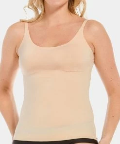 MAGIC Bodyfashion Tone Your Body Cami Latte Vrouwen - Maat S -lingerie-dames-badmode Winkel 550x612 7