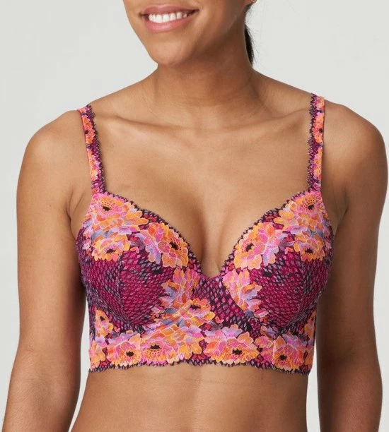 PrimaDonna Twist Efforia Voorgevormde Beugel Bh 0241994 Winter Blossom - Maat 85D 1 PrimaDonna Twist Efforia Voorgevormde Beugel Bh 0241994 Winter Blossom - Maat 85D