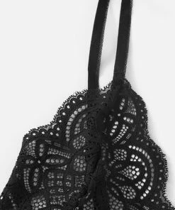 Go Go Gadget Sexy Kanten Lingerieset | Niet-voorgevormde Bh | Brazilian | Zwart | Maat L 7 Go Go Gadget Sexy Kanten Lingerieset | Niet-voorgevormde Bh | Brazilian | Zwart | Maat L -lingerie-dames-badmode Winkel 550x613