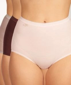 Sloggi Basic+ Maxi C3P Dames Onderbroek - Maat 42 -lingerie-dames-badmode Winkel 550x614 1