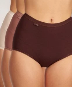Sloggi Basic+ Maxi C3P Holiday Dames Onderbroek - Maat 42 -lingerie-dames-badmode Winkel 550x614 3
