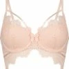 Hunkemöller Dames Lingerie Voorgevormde Longline Beugel Bh Marilee - Roze - Maat C90