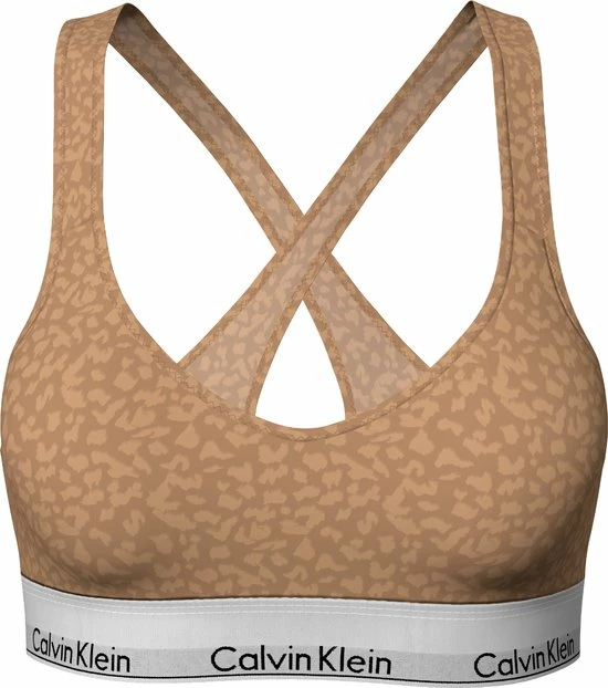 Calvin Klein Dames Bralette Lift QF1654E 796 Animal 2 Calvin Klein Dames Bralette Lift QF1654E 796 Animal - Afbeelding 2