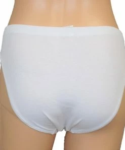 Racky Dames Heupslip ( Highleg Mini ) 3 Pack - M - Wit -lingerie-dames-badmode Winkel 550x625 4