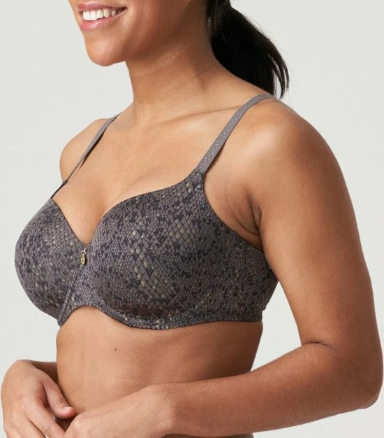 PrimaDonna Twist Villemin Voorgevormde Beugel Bh 0242130 Kitten Grey - Maat 80F 2 PrimaDonna Twist Villemin Voorgevormde Beugel Bh 0242130 Kitten Grey - Maat 80F - Afbeelding 2