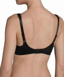 Triumph Elegant Cotton N Beha - Zwart - Maat B100 -lingerie-dames-badmode Winkel 550x629