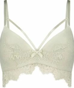 Hunkemöller Dames Lingerie Voorgevormde Bh Zonder Beugel Marilee - Groen - Maat C70