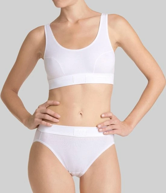 Sloggi Dames Double Comfort Top - Wit - Maat 46 7 Sloggi Dames Double Comfort Top - Wit - Maat 46 - Afbeelding 7