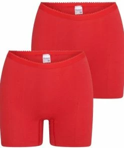Beeren 2-pak Dames Boxershort Softly - XL - Rood