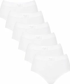 Sloggi Dames Maxi Slip 6 Pack Dubbel Comfort