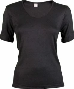 Beeren Dames Thermo Shirt Korte Mouw Zwart M