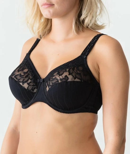 PrimaDonna Deauville Beugel Bh 0161817 Zwart - Maat 80F 2 PrimaDonna Deauville Beugel Bh 0161817 Zwart - Maat 80F - Afbeelding 2