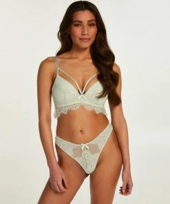 Hunkemöller Dames Lingerie Voorgevormde Bh Zonder Beugel Marilee - Groen - Maat C70 -lingerie-dames-badmode Winkel 550x654