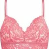 Hunkemöller Dames Lingerie Voorgevormde Longline Bh Zonder Beugel Shiloh - Roze - Maat D70